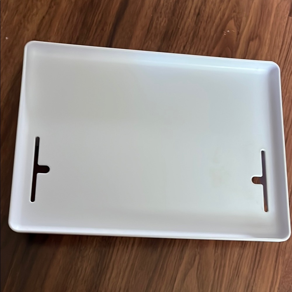 Dorm room bed tray for phone, water bottle etc